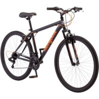 27.534; Mongoose Excursion Men39;s Mountain Bike  Black/Orange - B01M1M9NI2